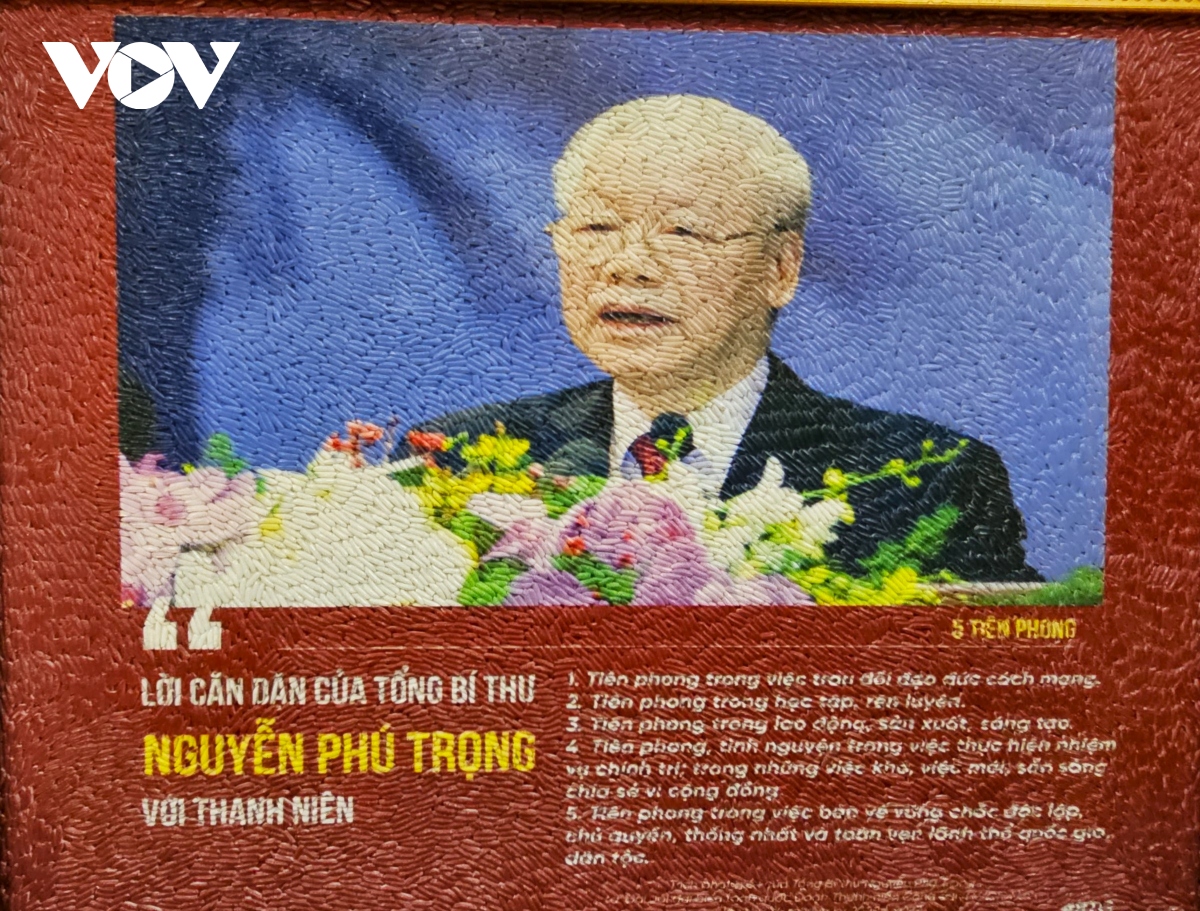 thanh nien can tho lam tranh gao khac ghi loi day cua tong bi thu nguyen phu trong hinh anh 5