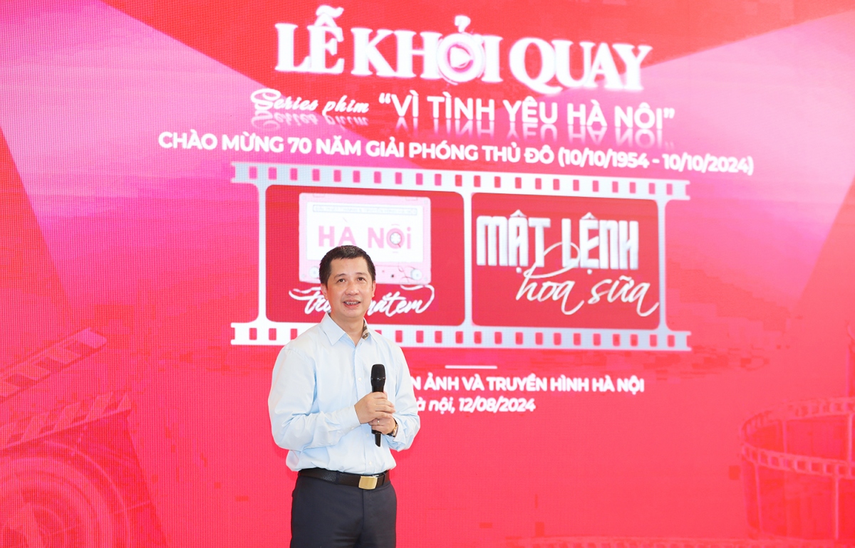 khoi quay du an phim truyen hinh vi tinh yeu ha noi hinh anh 1